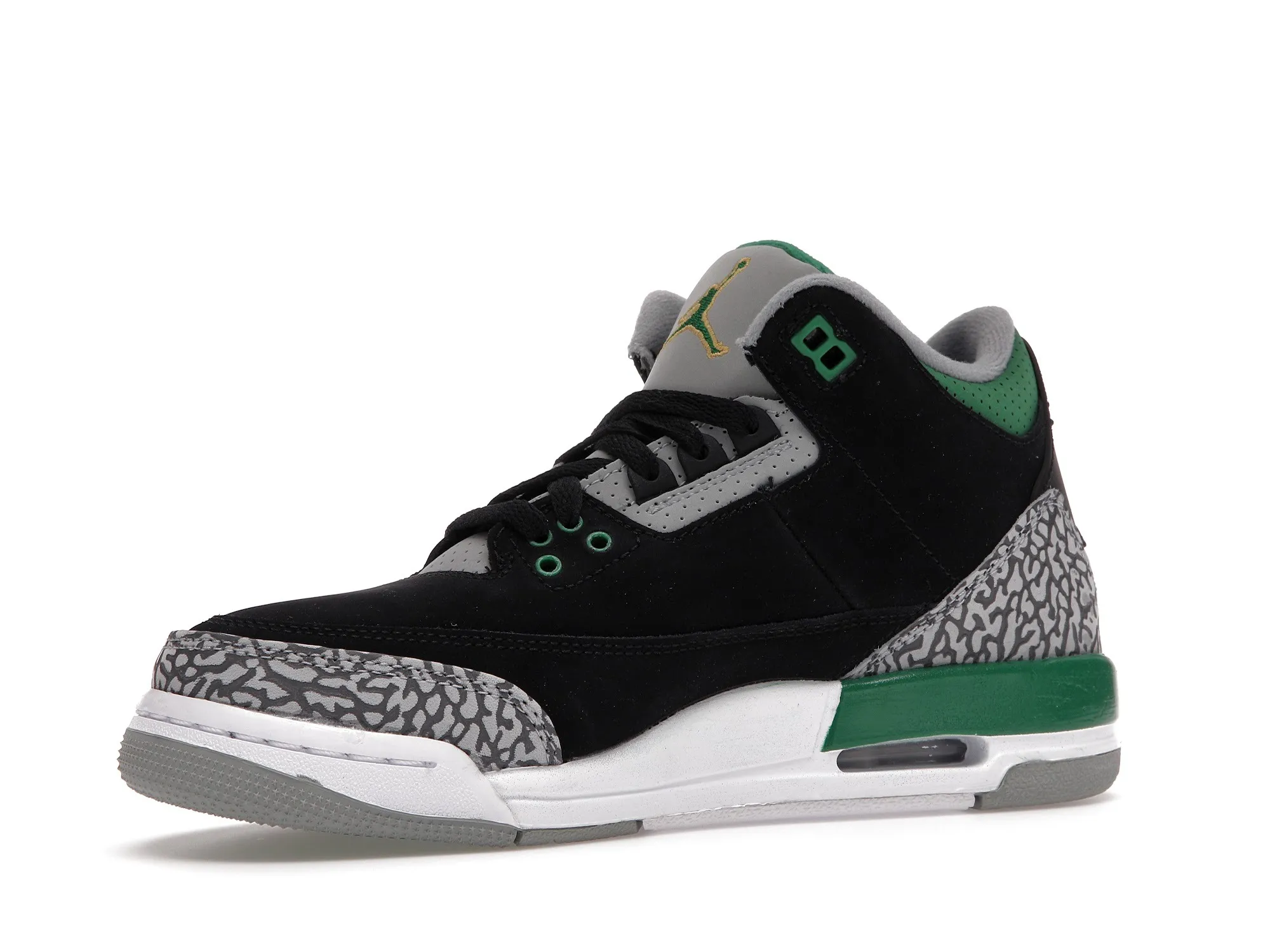 Фото № 3 с приближением к товару «‎Jordan 3 Retro Pine Green »