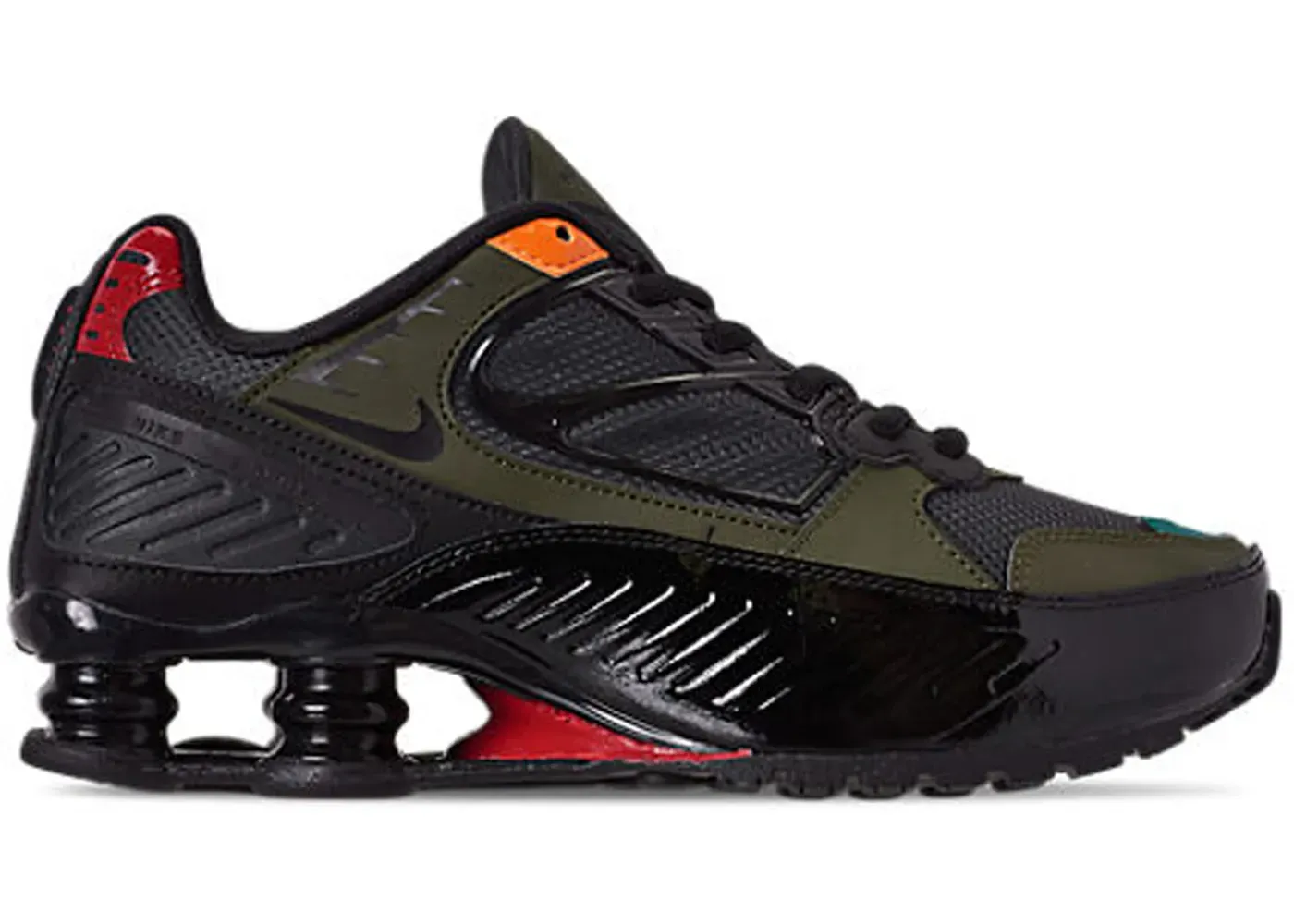 Фото № 1 с приближением к товару «‎Nike Shox Enigma Black Cargo Khaki »