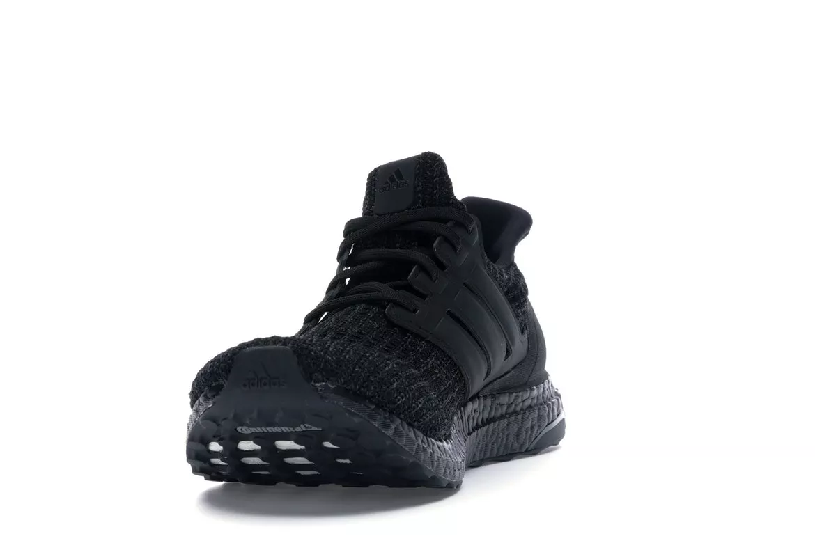 Фото № 4 с приближением к товару «‎adidas Ultra Boost 4.0 Triple Black Nubuck Cage»
