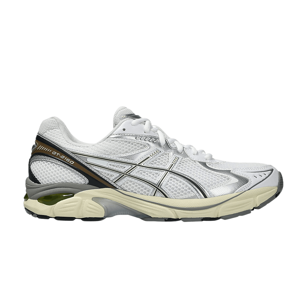 ASICS GT 2160 White Brown Soft Yellow