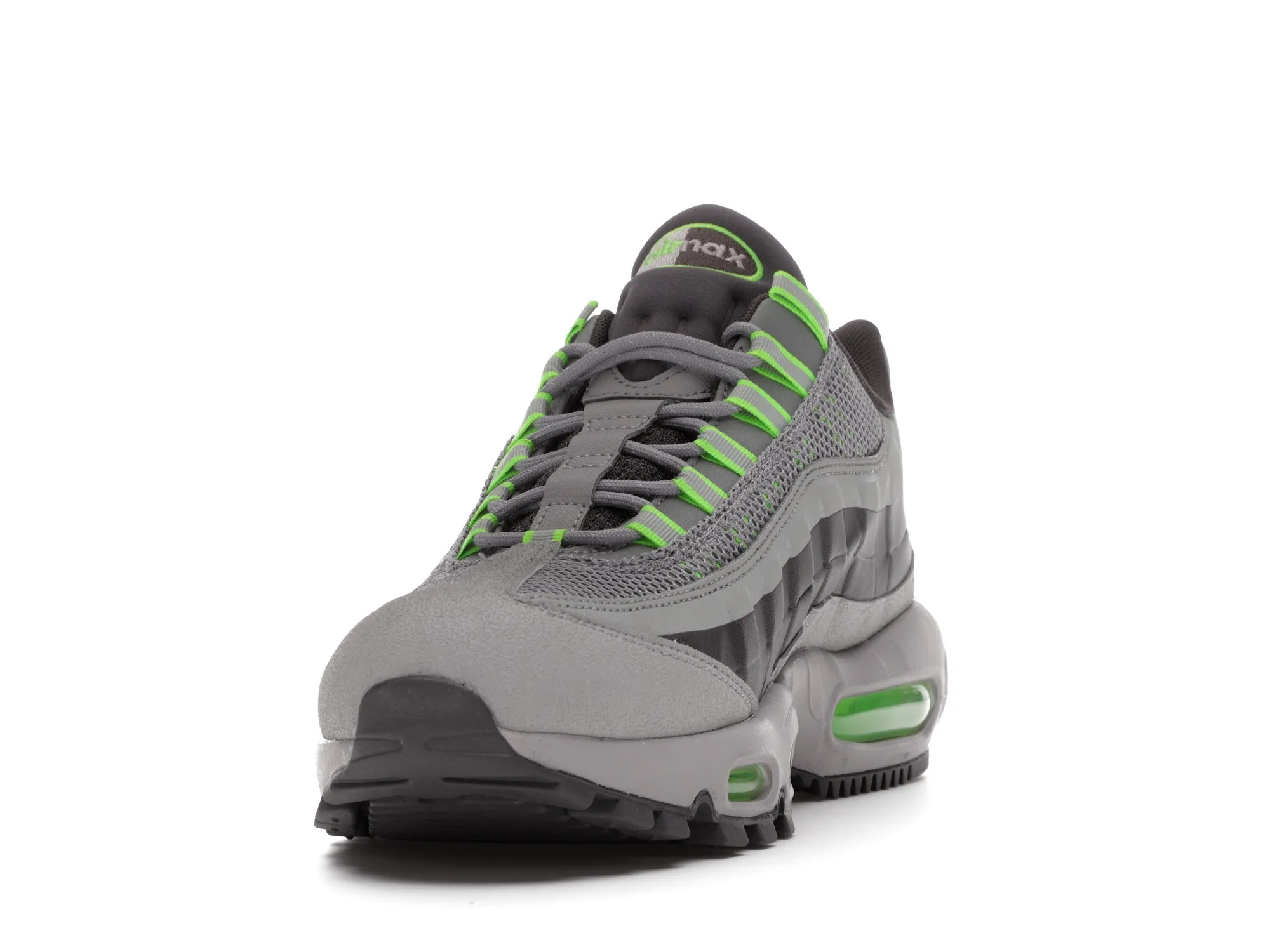 Фото № 2 с приближением к товару «‎Nike Air Max 95 Utility Thunder Grey Electric Green»