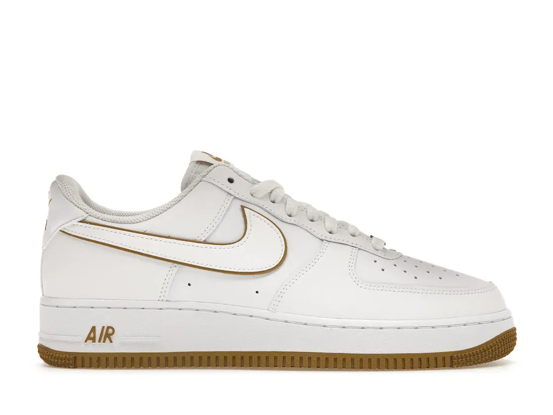 Фото № 1 с приближением к товару «‎Nike Air Force 1 Low '07 White Bronzine»