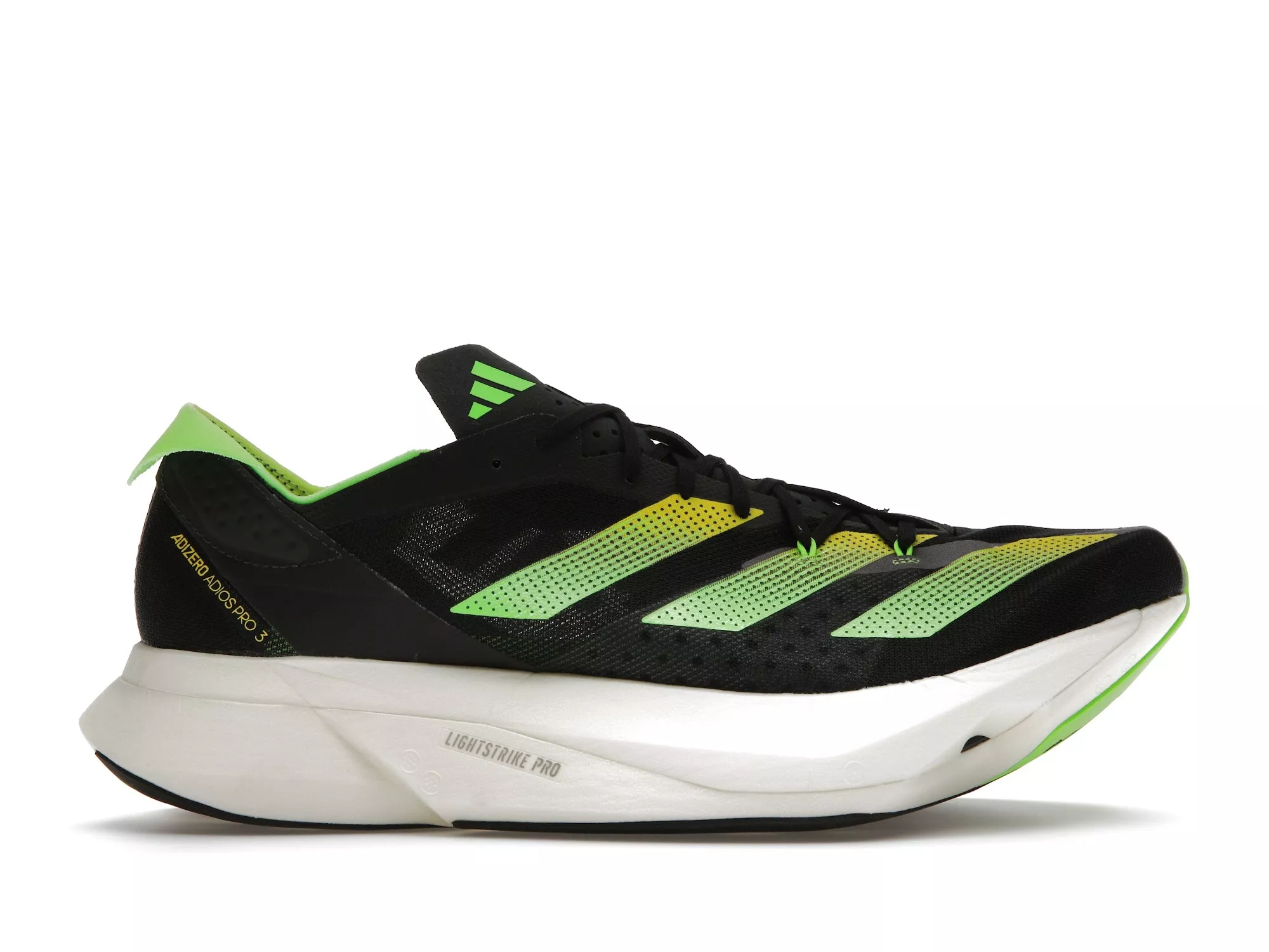 Фото № 1 с приближением к товару «‎adidas Adios Pro 3 Black Beam Yellow Solar Green»