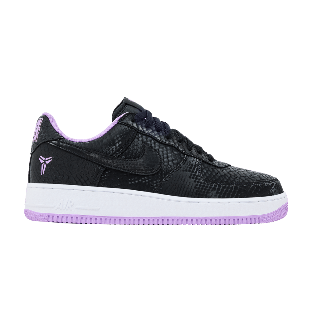 Kobe Bryant x Nike Air Force 1 Low Black Purple Stardust