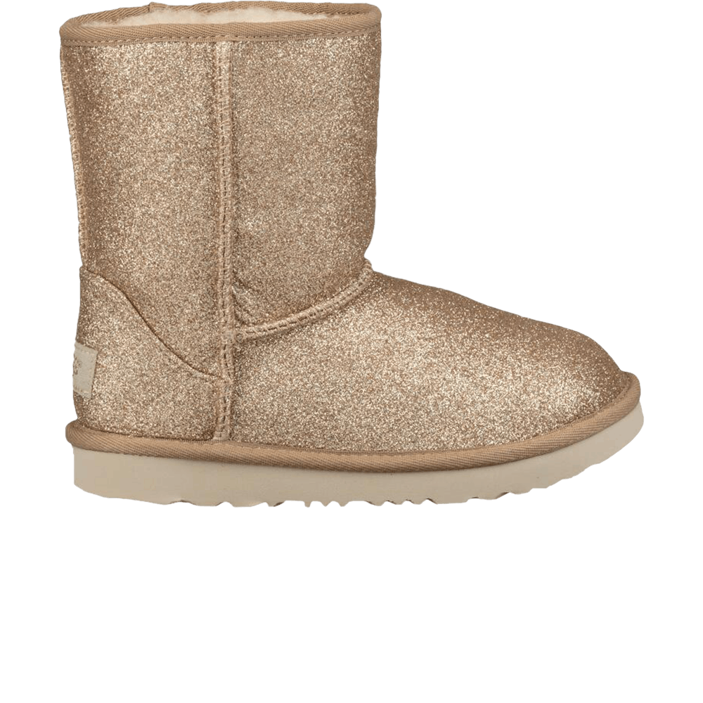 UGG Classic Short II Kids Glitter - Gold