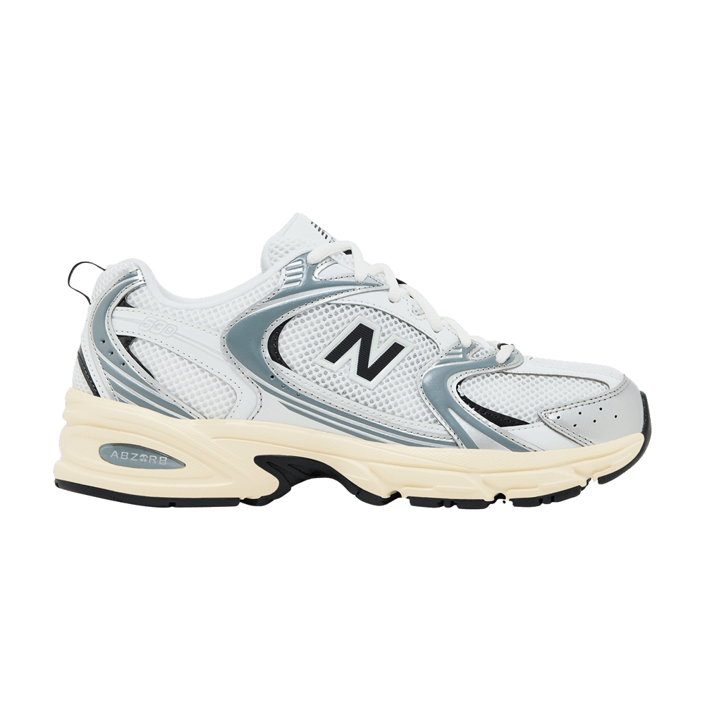 New Balance 530 Silver Metallic Black Cement