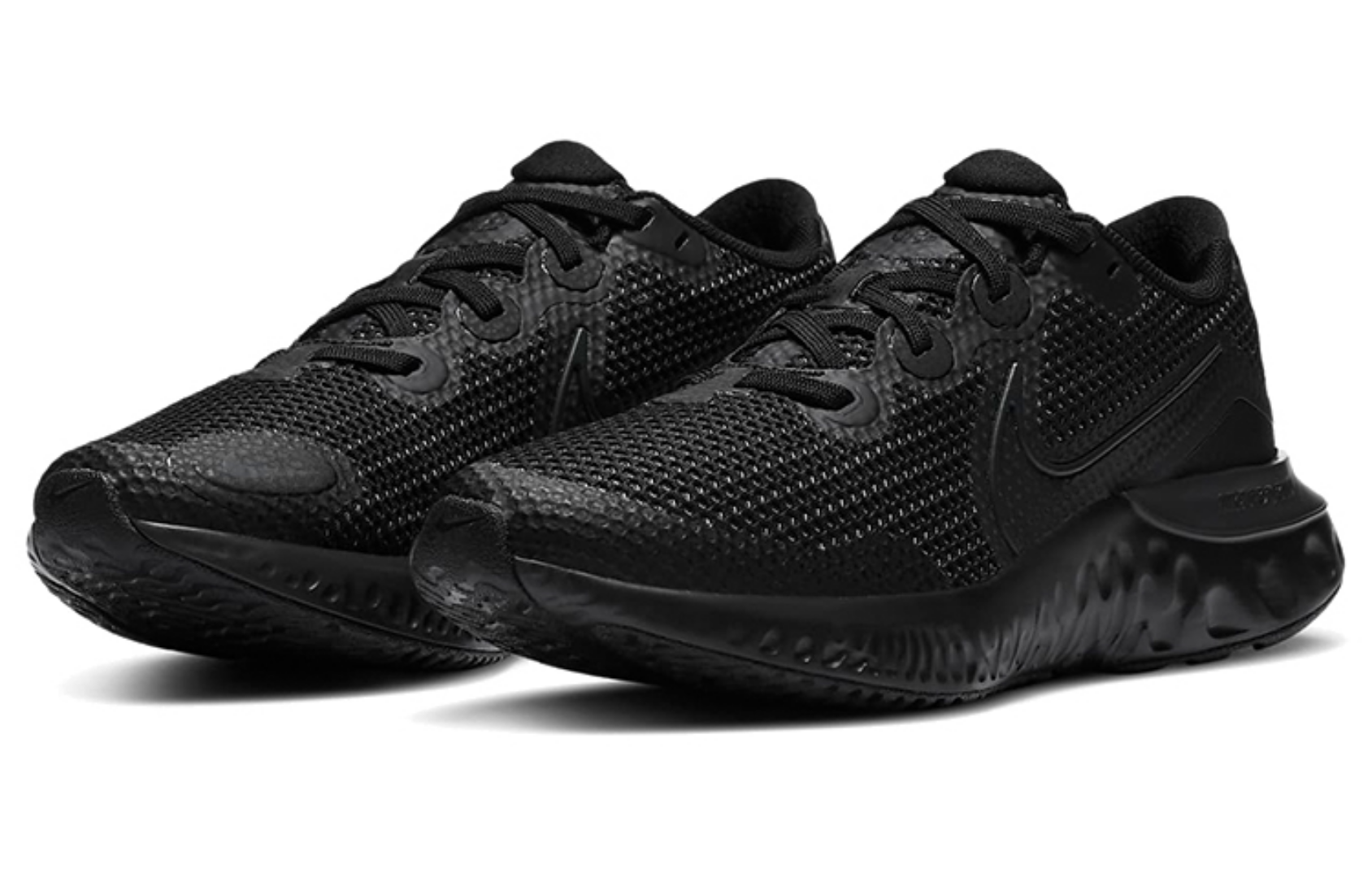 Фото № 3 с приближением к товару «‎Nike Renew Run (GS) Black»