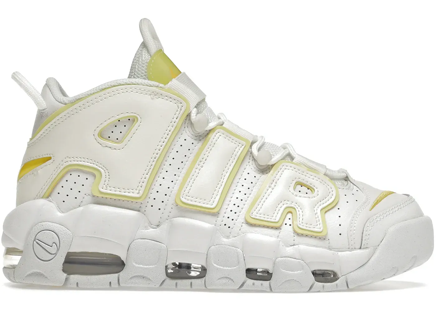 Фото № 1 с приближением к товару «‎Nike Air More Uptempo Light Citron »