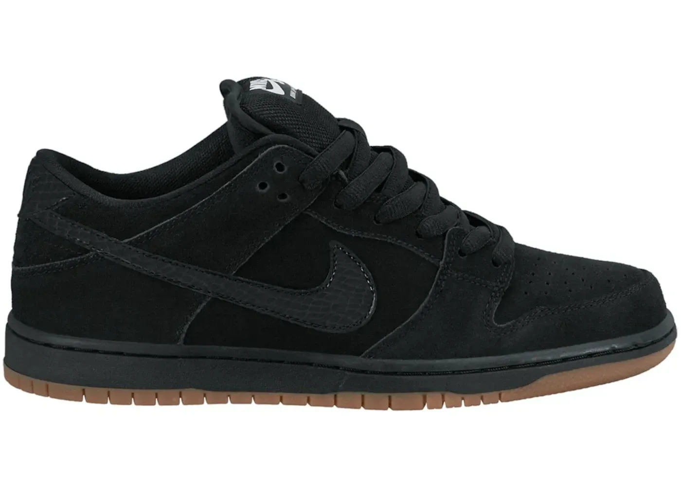 Фото № 1 с приближением к товару «‎Nike SB Dunk Low Black Snake Gum»
