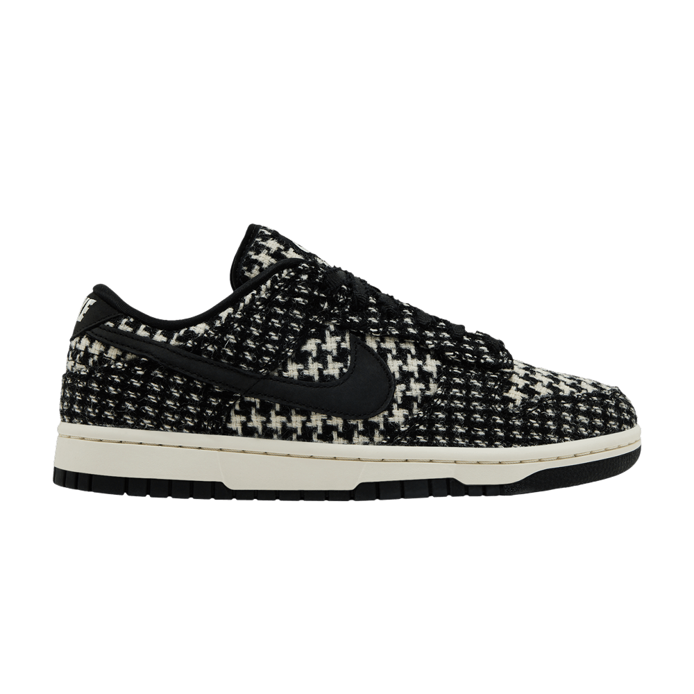 Harris Tweed x Nike Women's Dunk Low Black Phantom