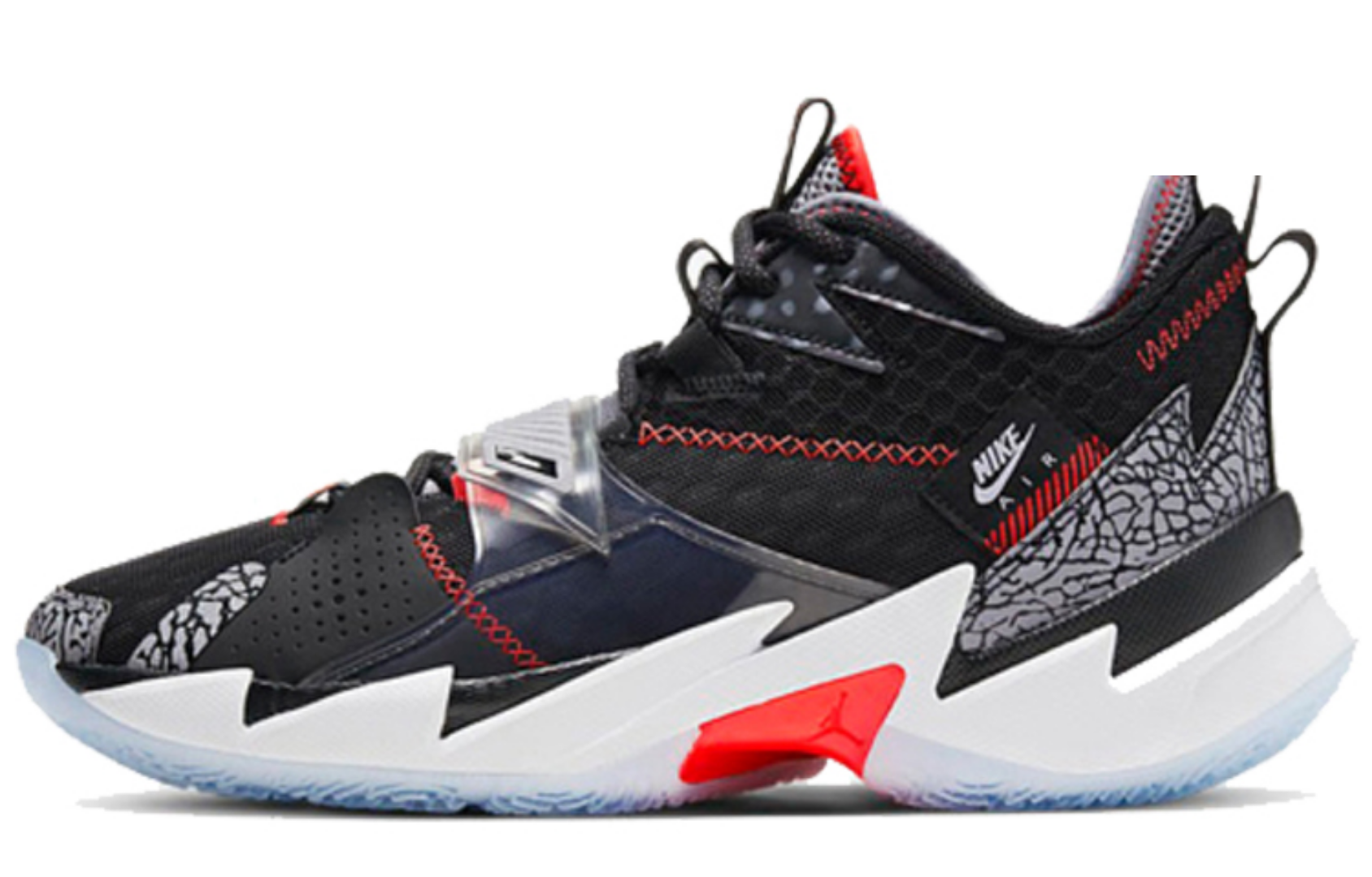 Фото № 1 с приближением к товару «‎Nike Air Jordan Why Not Zer0.3 Pf Black Cement»