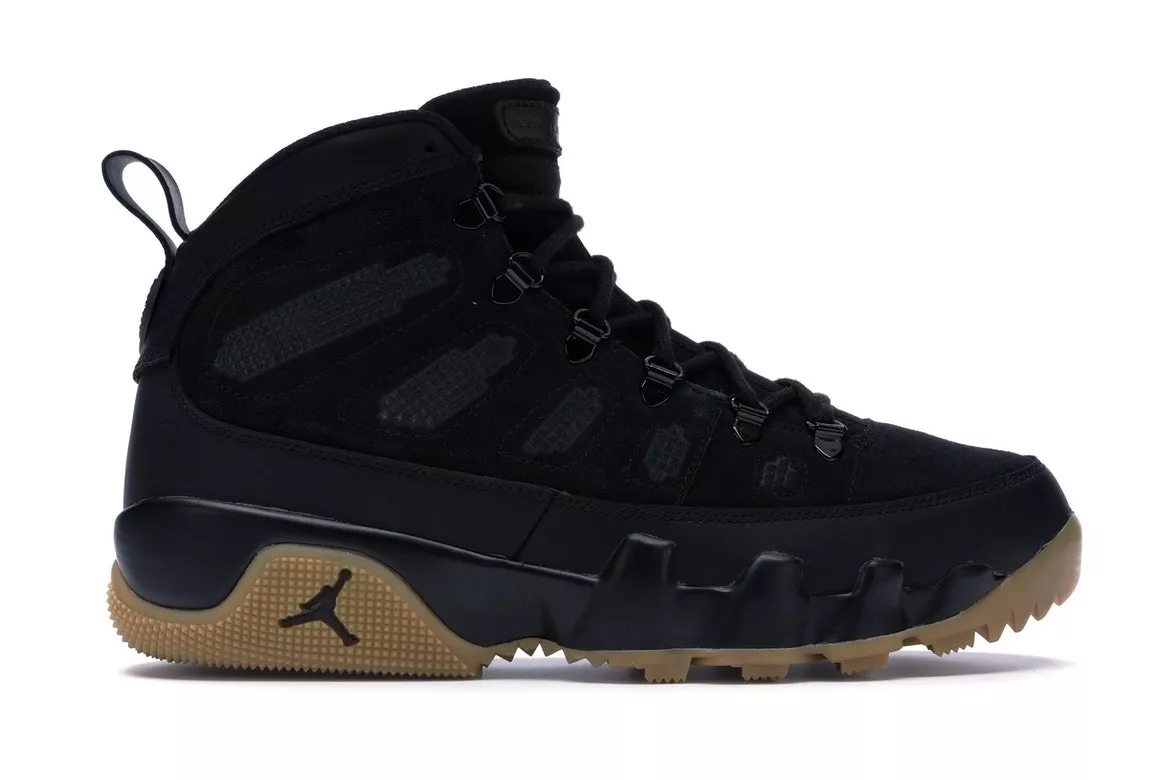 Фото № 1 с приближением к товару «‎Jordan 9 Retro Boot NRG Black Light Gum»