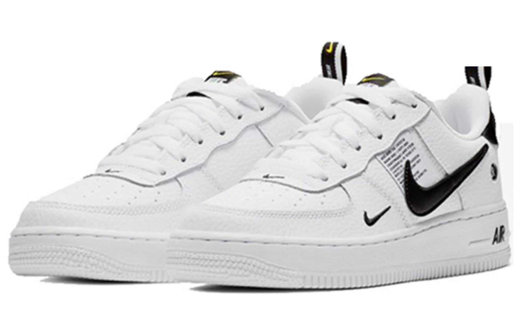 Фото № 3 с приближением к товару «‎Nike Air Force 1 Utility Low Skate shoes white»