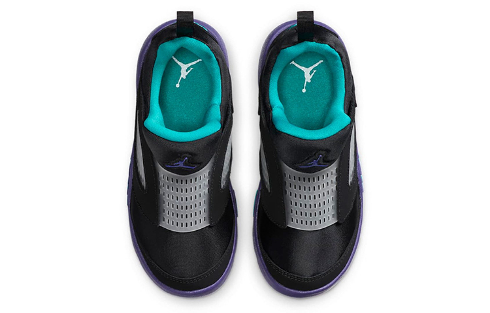 Фото № 4 с приближением к товару «‎Air Jordan 5 Retro Little Flex (BP) BlackPurple»