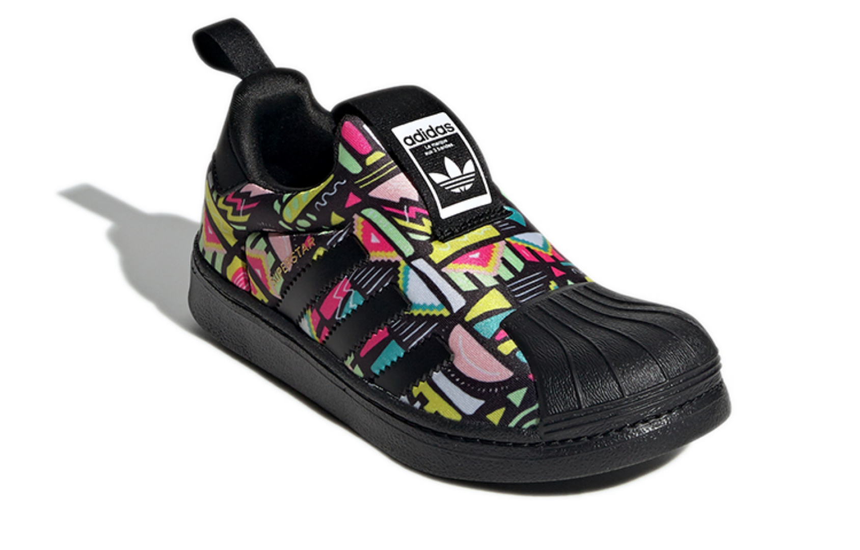 Фото № 3 с приближением к товару «‎(BP) adidas originals Superstar 360 C Running Shoes BlackYellow»