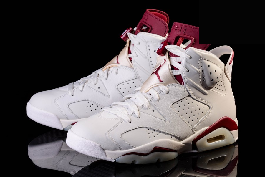 Фото № 5 с приближением к товару «‎Nike Air Jordan 6 Retro Maroon »