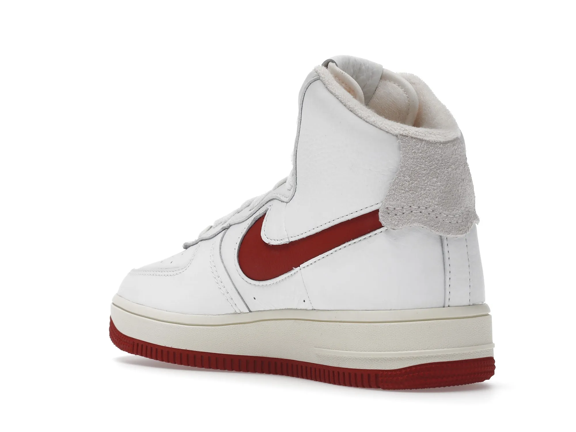 Фото № 6 с приближением к товару «‎Nike Air Force 1 High Sculpt Summit White Gym Red »