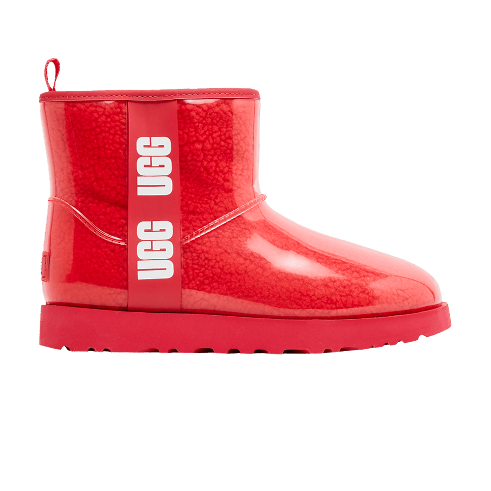 UGG Women's Classic Clear Mini Hibiscus Pink