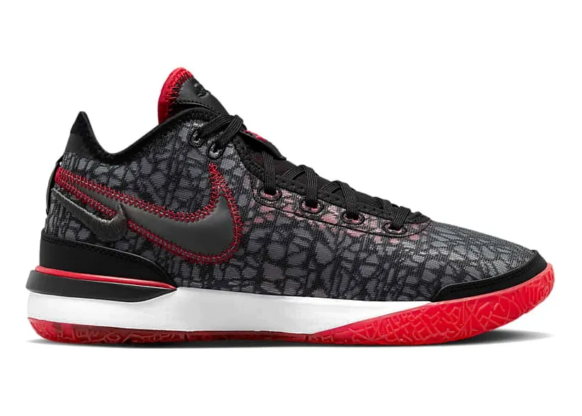 Фото № 1 с приближением к товару «‎Nike Zoom LeBron NXXT Gen Black University Red»