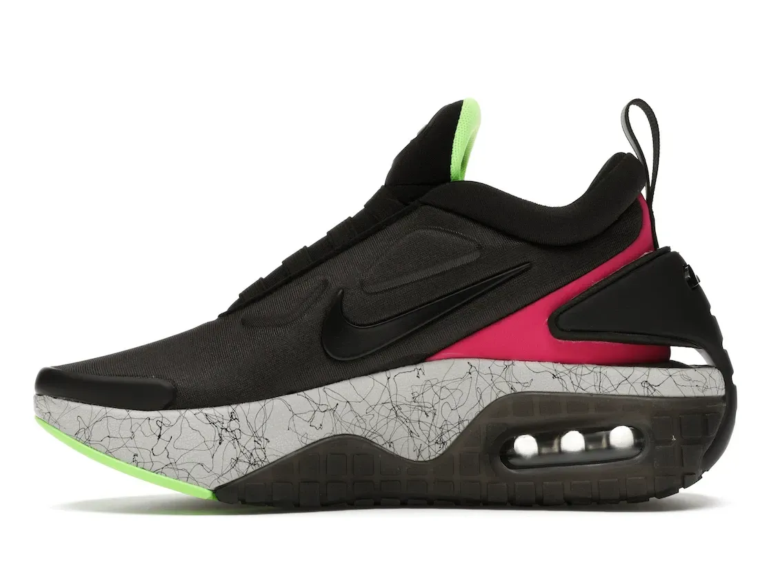Фото № 3 с приближением к товару «‎Nike Adapt Auto Max Black Laser Fuchsia Electro Green (EU Charger)»