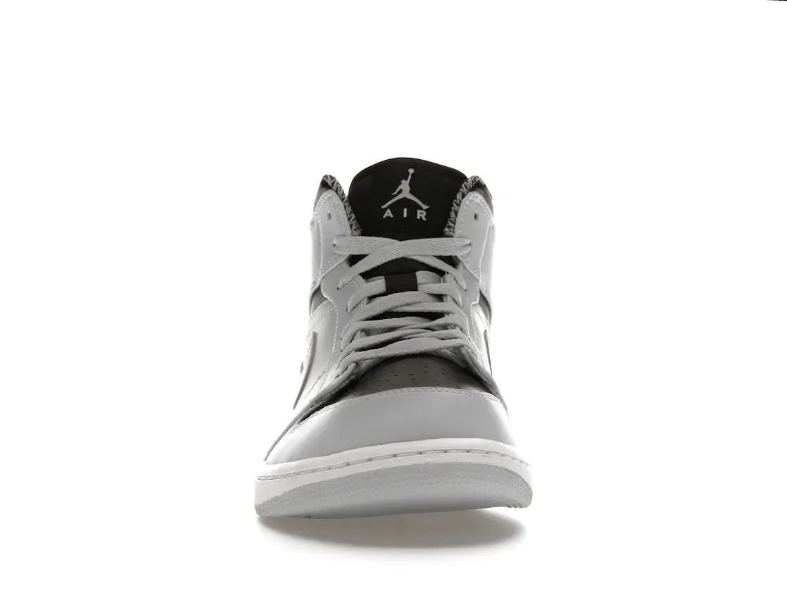 Фото № 2 с приближением к товару «‎Jordan 1 Mid Pure Platinum Metallic Silver»