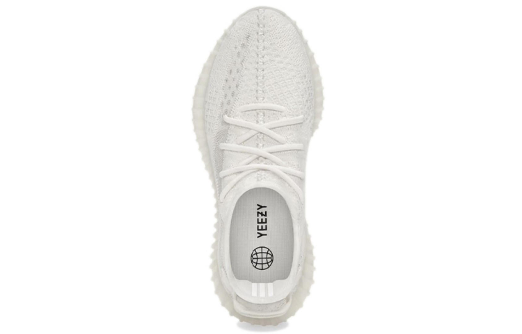 Фото № 4 с приближением к товару «‎adidas originals Yeezy Boost 350 V2 Sportswear shoes Bone»