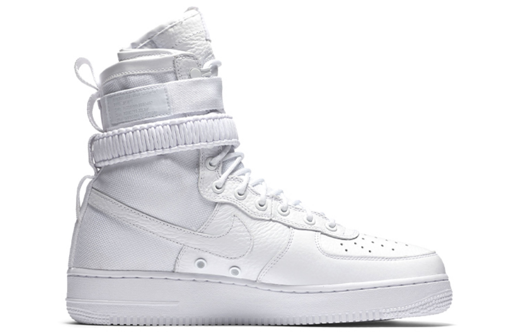 Фото № 2 с приближением к товару «‎ Nike Air Force 1 High Skate shoes White»