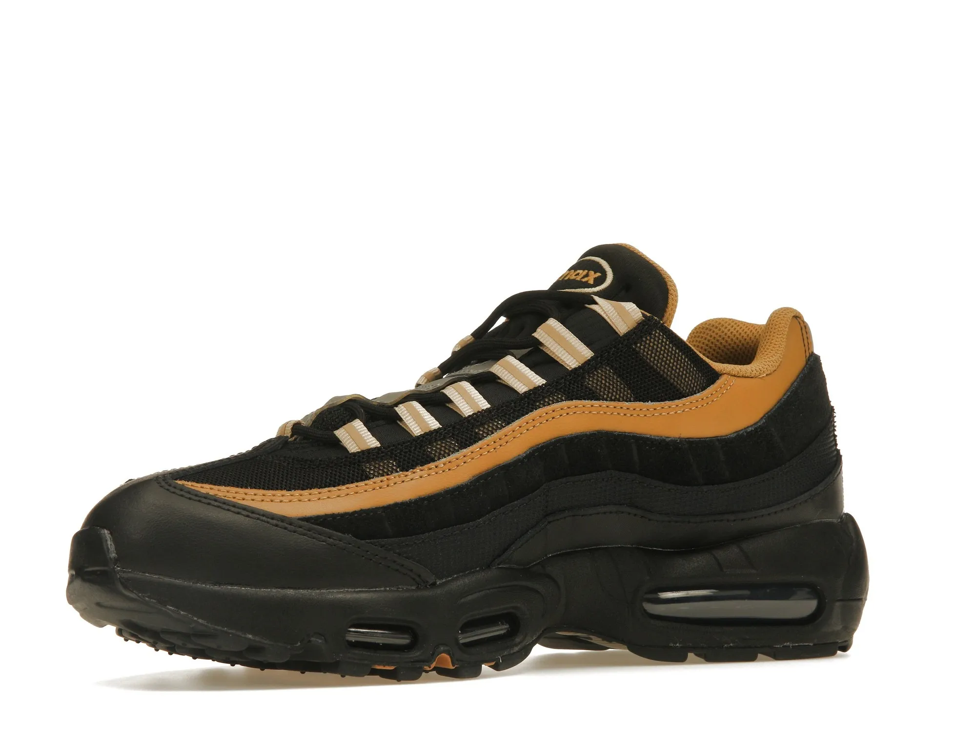 Фото № 3 с приближением к товару «‎Nike Air Max 95 Black Elemental Gold»