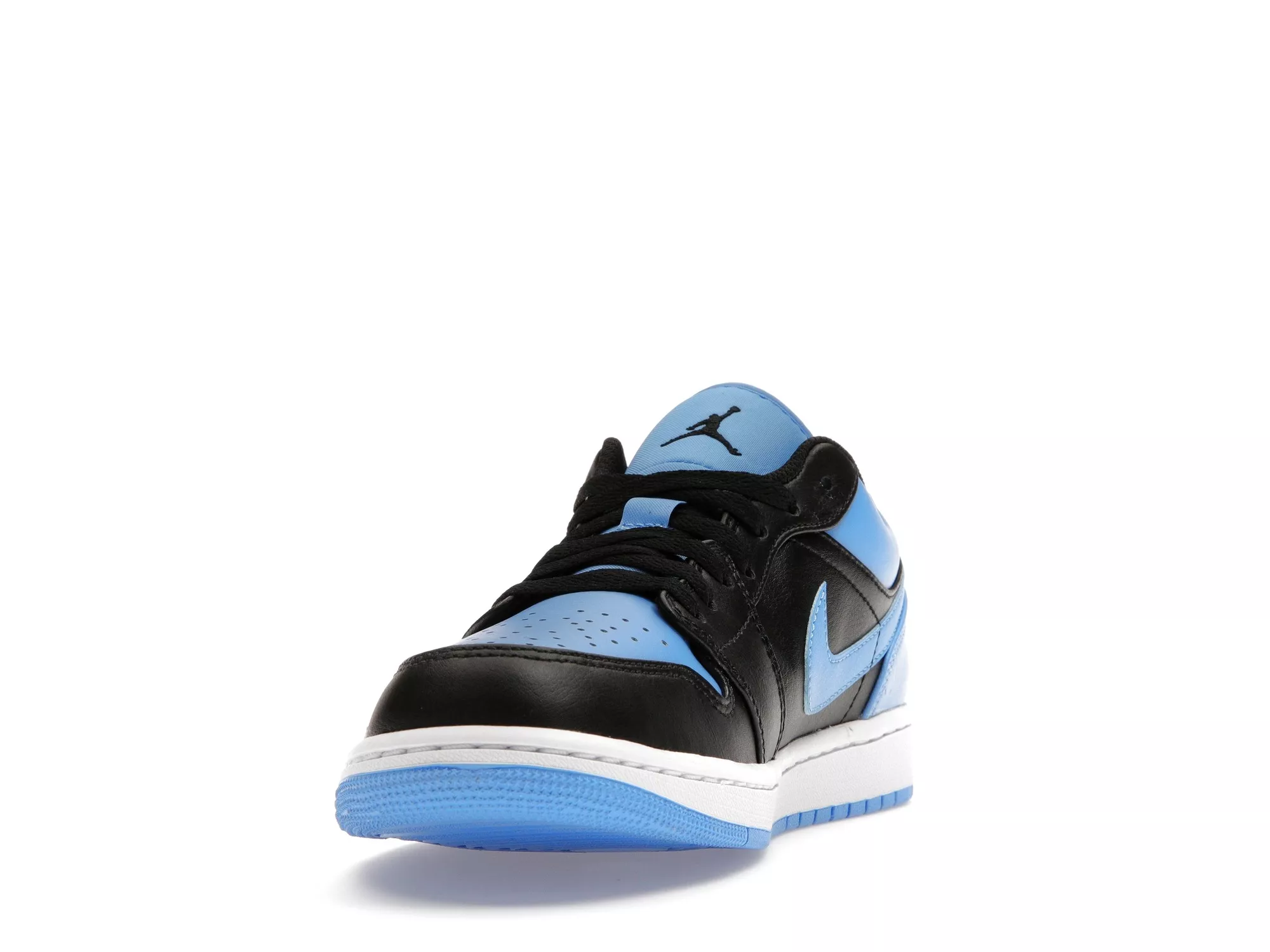 Фото № 4 с приближением к товару «‎Jordan 1 Low Black University Blue»