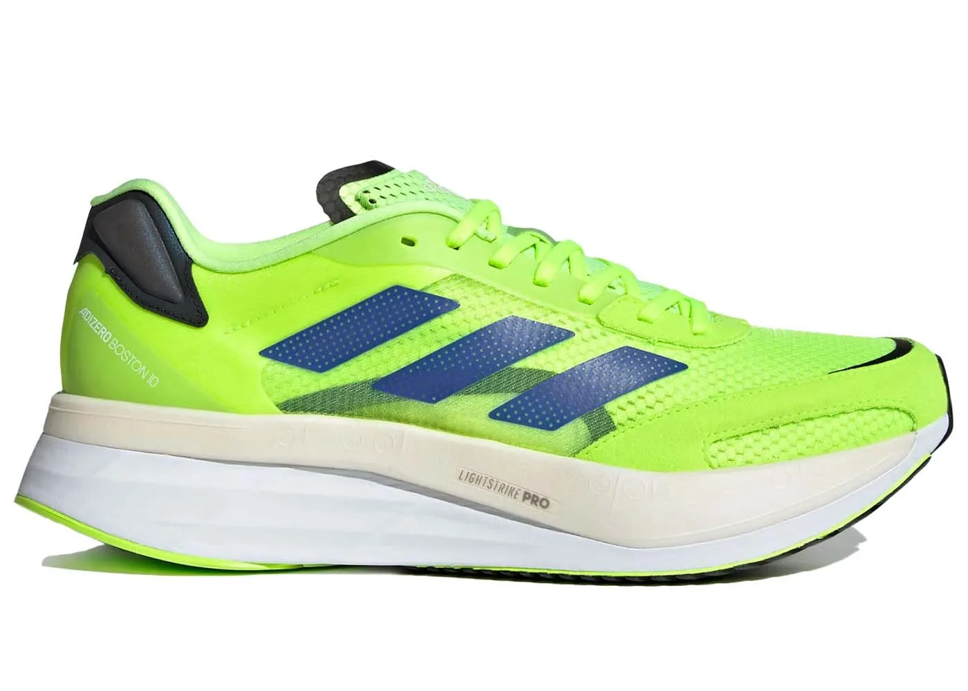 Фото № 1 с приближением к товару «‎adidas Adizero Boston 10 Signal Green Sonic Ink»
