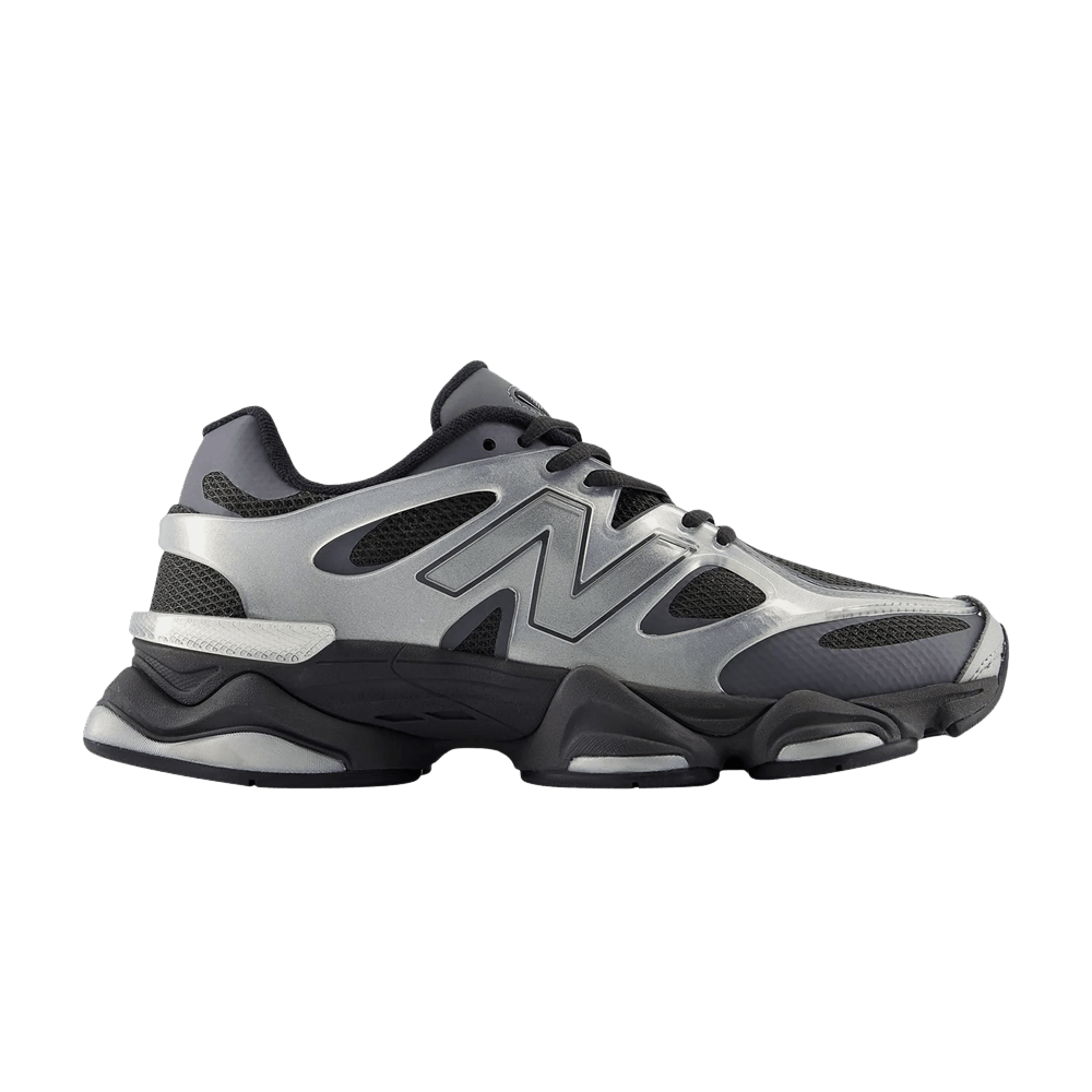 New Balance 9060 X Silver Metallic Black Cement
