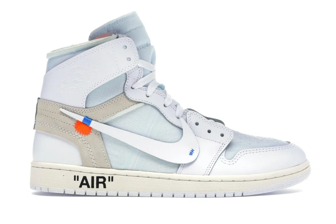 Фото № 1 с приближением к товару «‎Jordan 1 Retro High Off-White White»