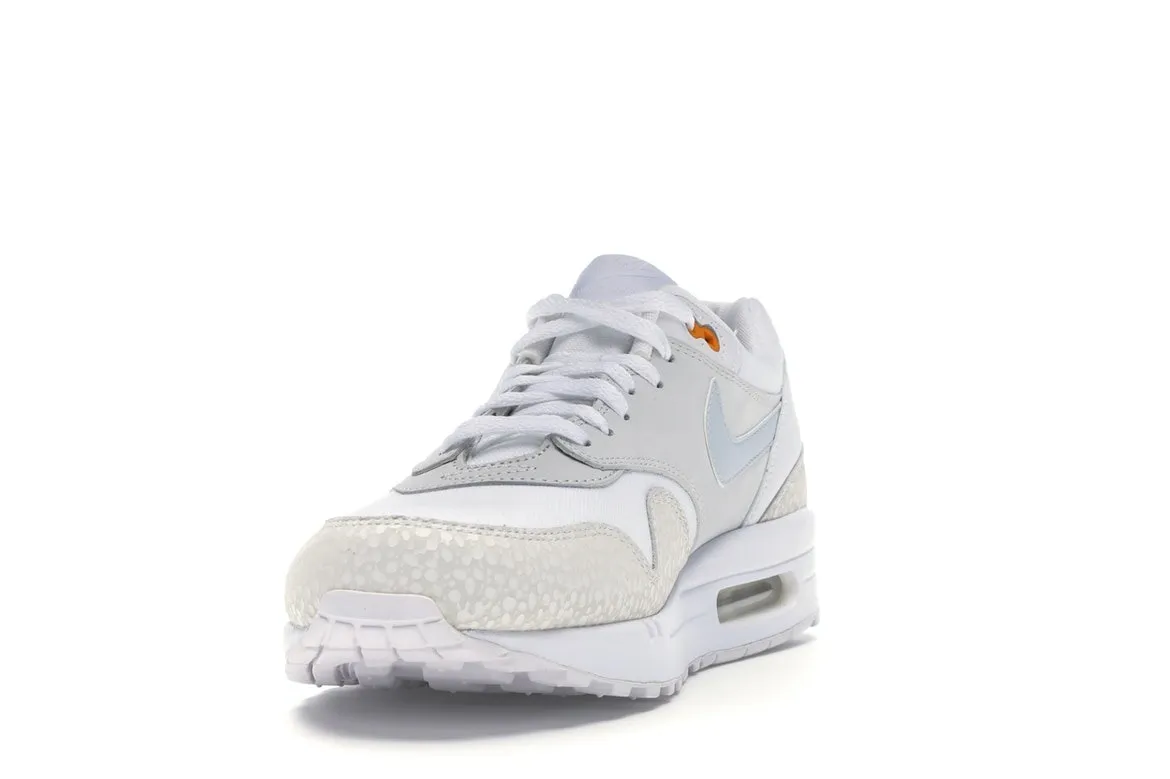 Фото № 4 с приближением к товару «‎Nike Air Max 1 White Kumquat»