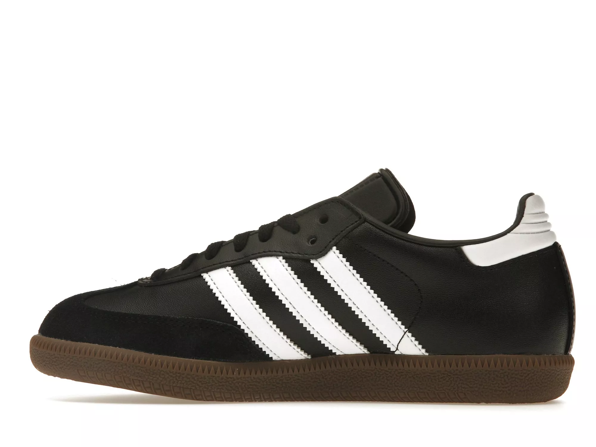 Фото № 5 с приближением к товару «‎adidas Samba Leather Black White»