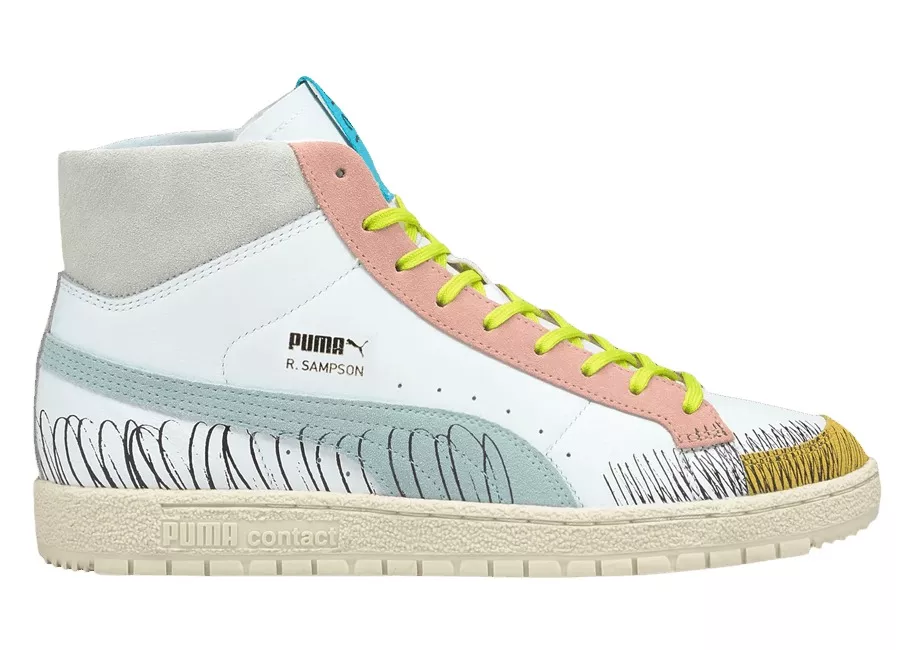 Фото № 1 с приближением к товару «‎Puma Ralph Sampson 70 Mid Michael Lau Scribble»