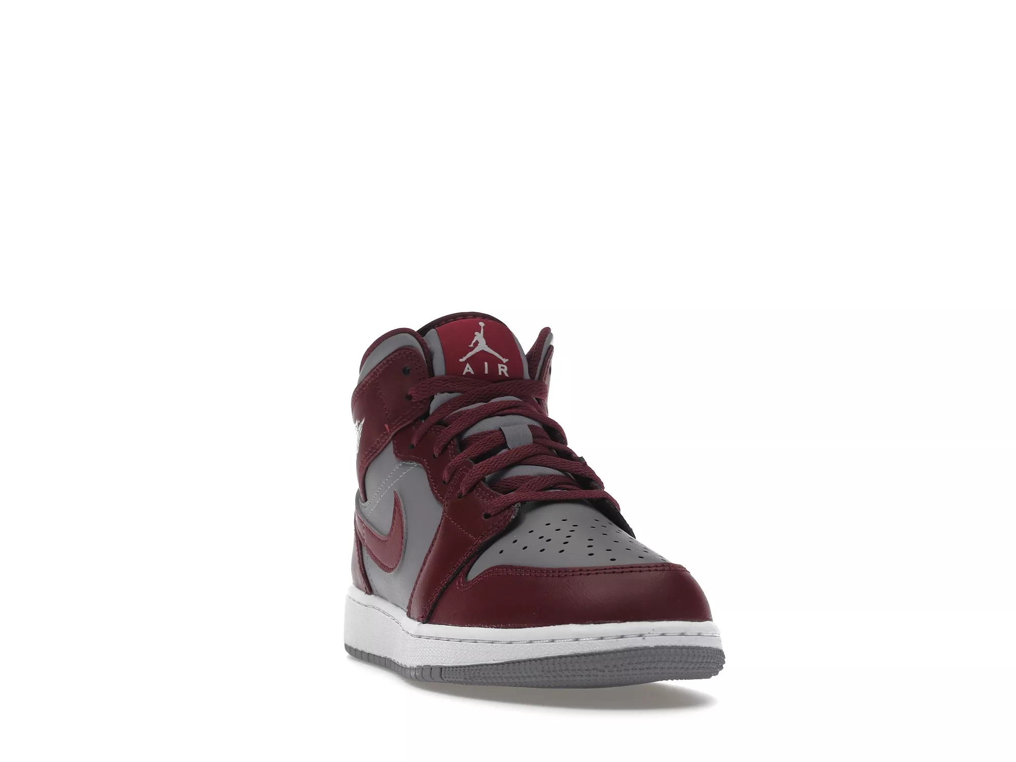 Фото № 6 с приближением к товару «‎Jordan 1 Mid Cherrywood Red »