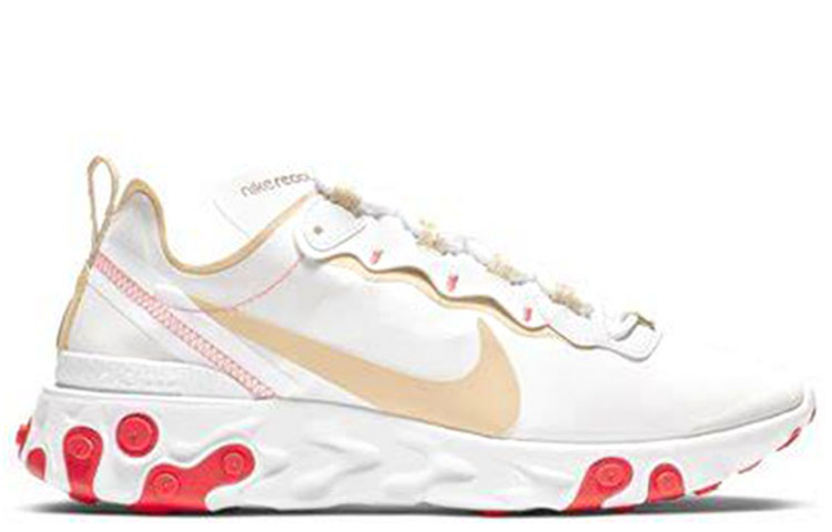 Фото № 2 с приближением к товару «‎Nike Wmns React Element 55 'White Desert Ember'»