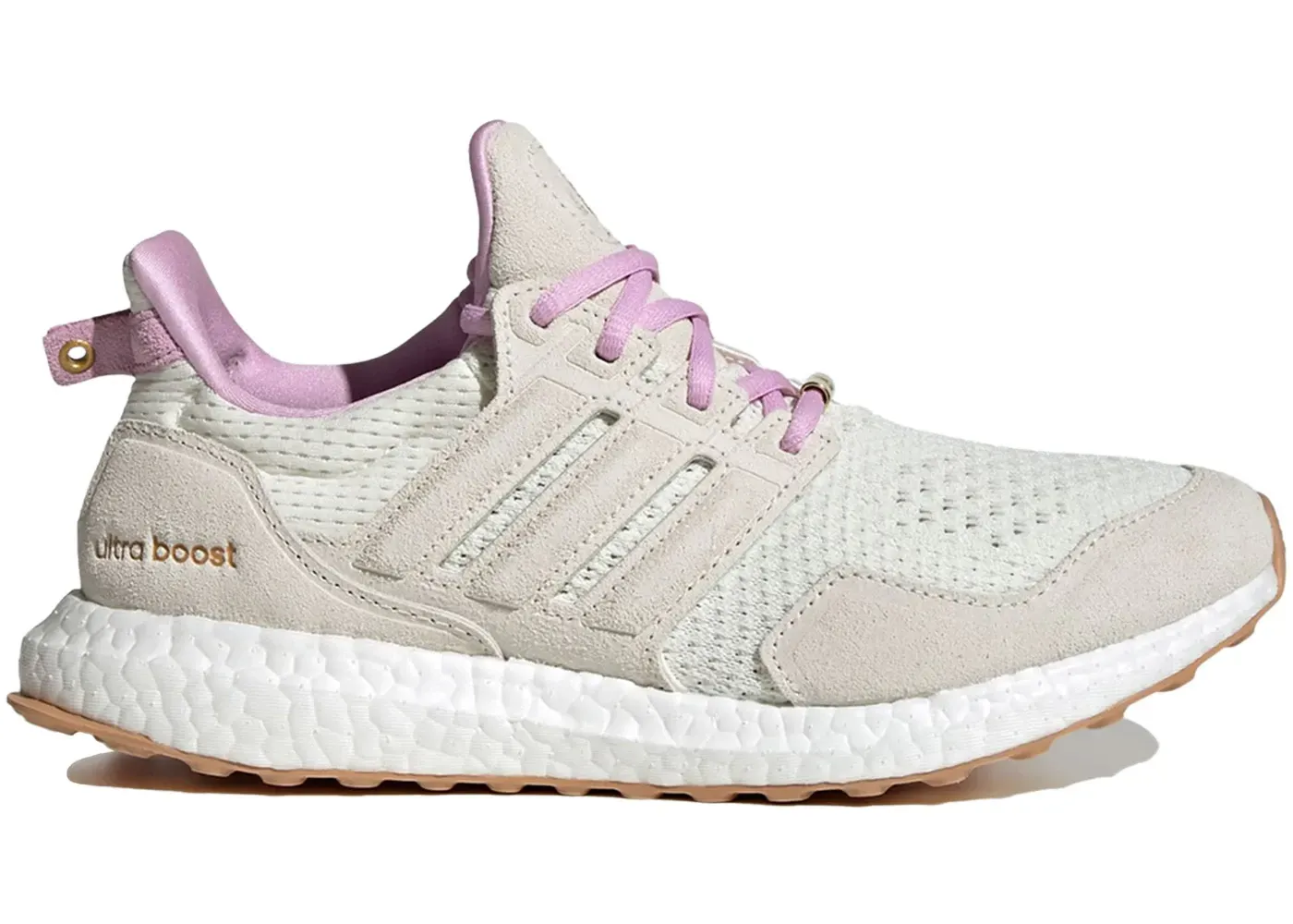Фото № 1 с приближением к товару «‎adidas Ultra Boost 1.0 Off White Gold Metallic Pink »