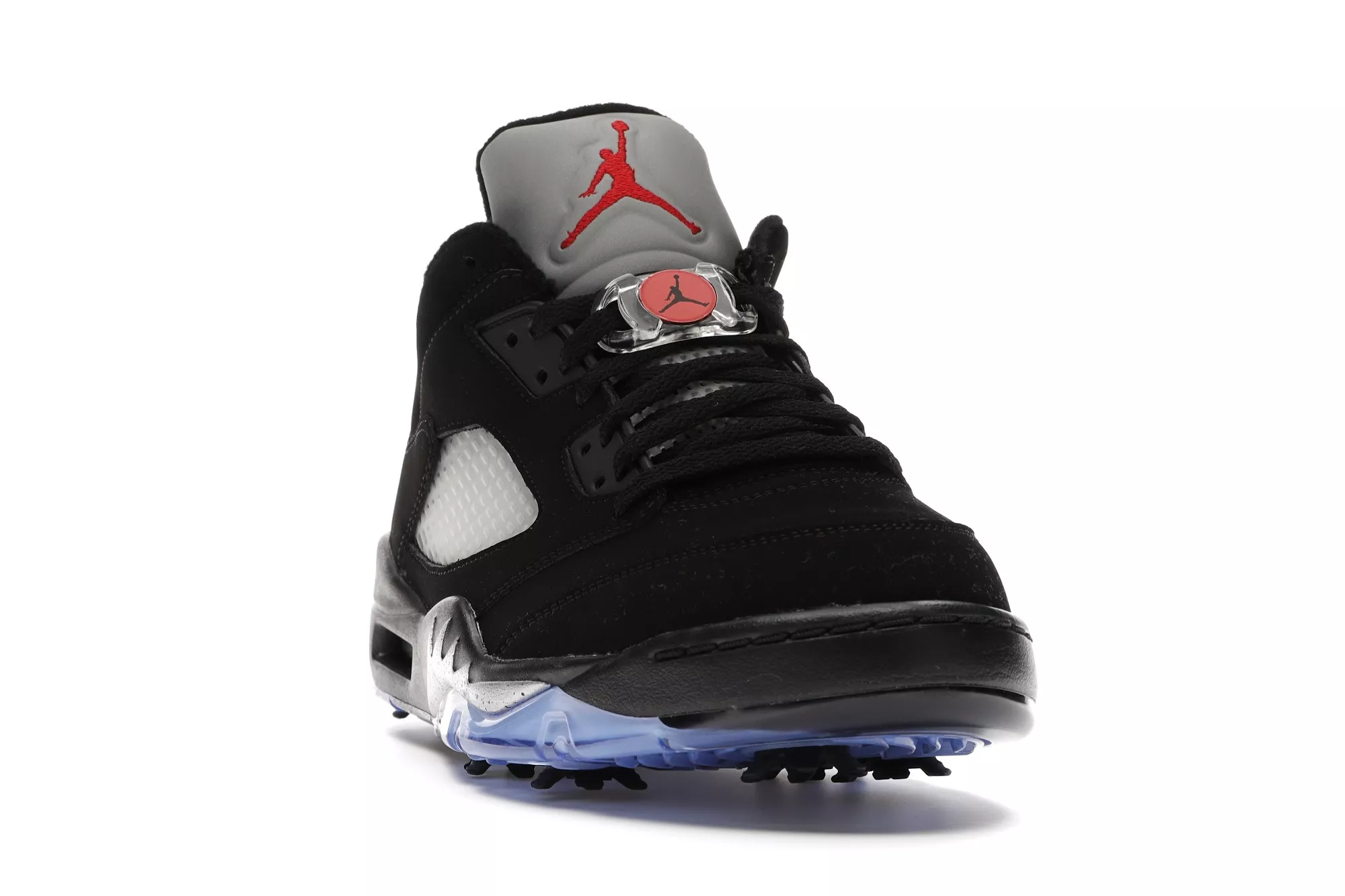 Фото № 6 с приближением к товару «‎Air Jordan 5 Retro Low Golf Black Metallic»