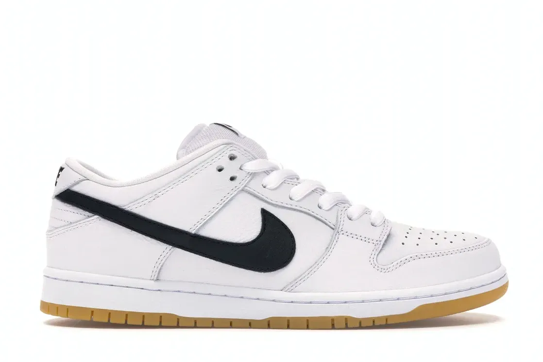 Фото № 1 с приближением к товару «‎Nike SB Dunk Low Orange Label White Black (2019)»