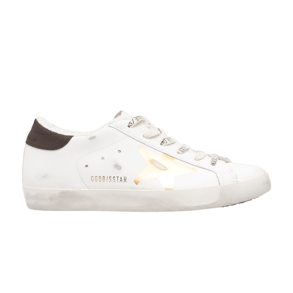 Golden Goose Women's Superstar White Gold Taupe