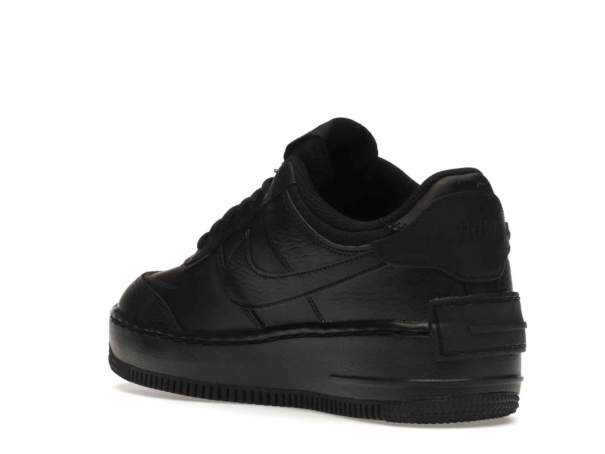 Фото № 6 с приближением к товару «‎Nike Air Force 1 Low Shadow Triple Black »