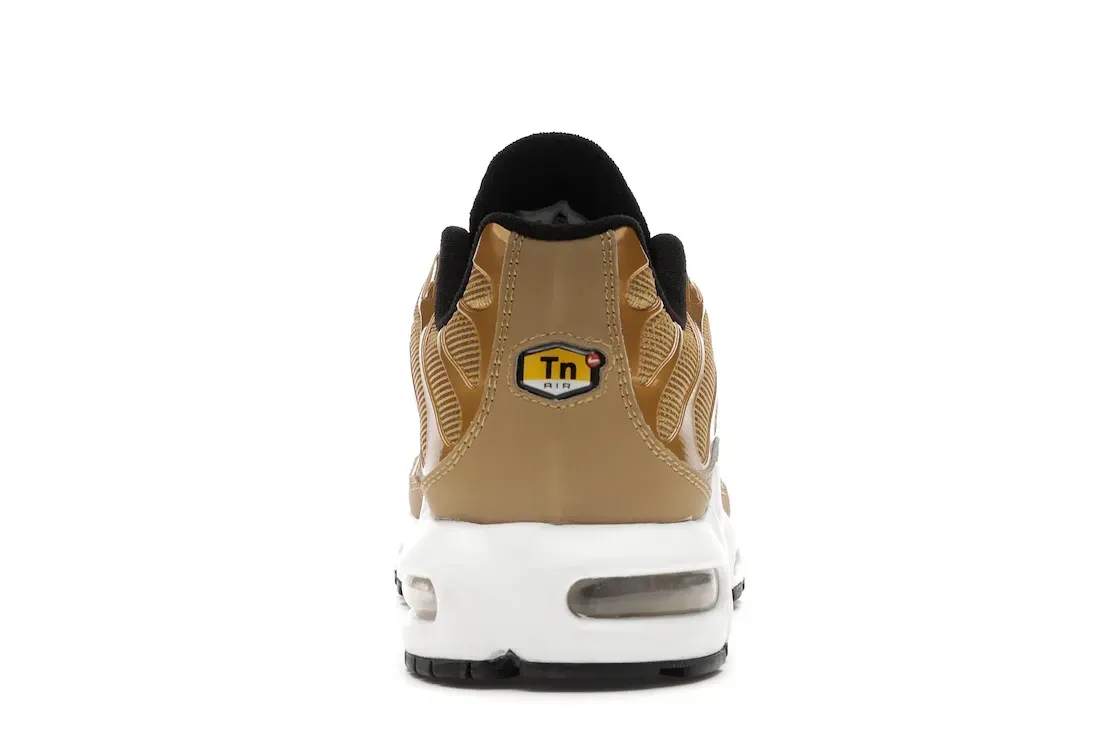 Фото № 4 с приближением к товару «‎Nike Air Max Plus Metallic Gold»