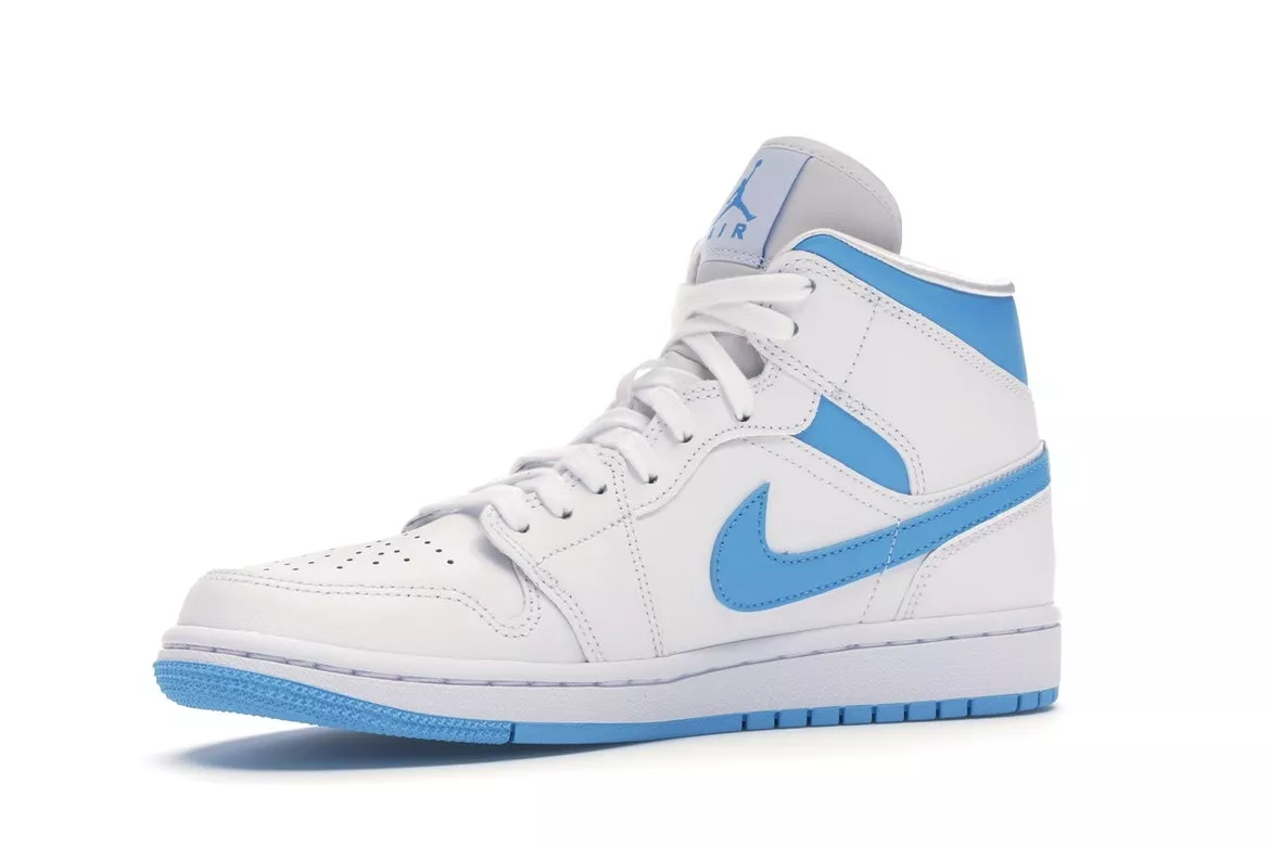 Фото № 4 с приближением к товару «‎Jordan 1 Mid UNC »