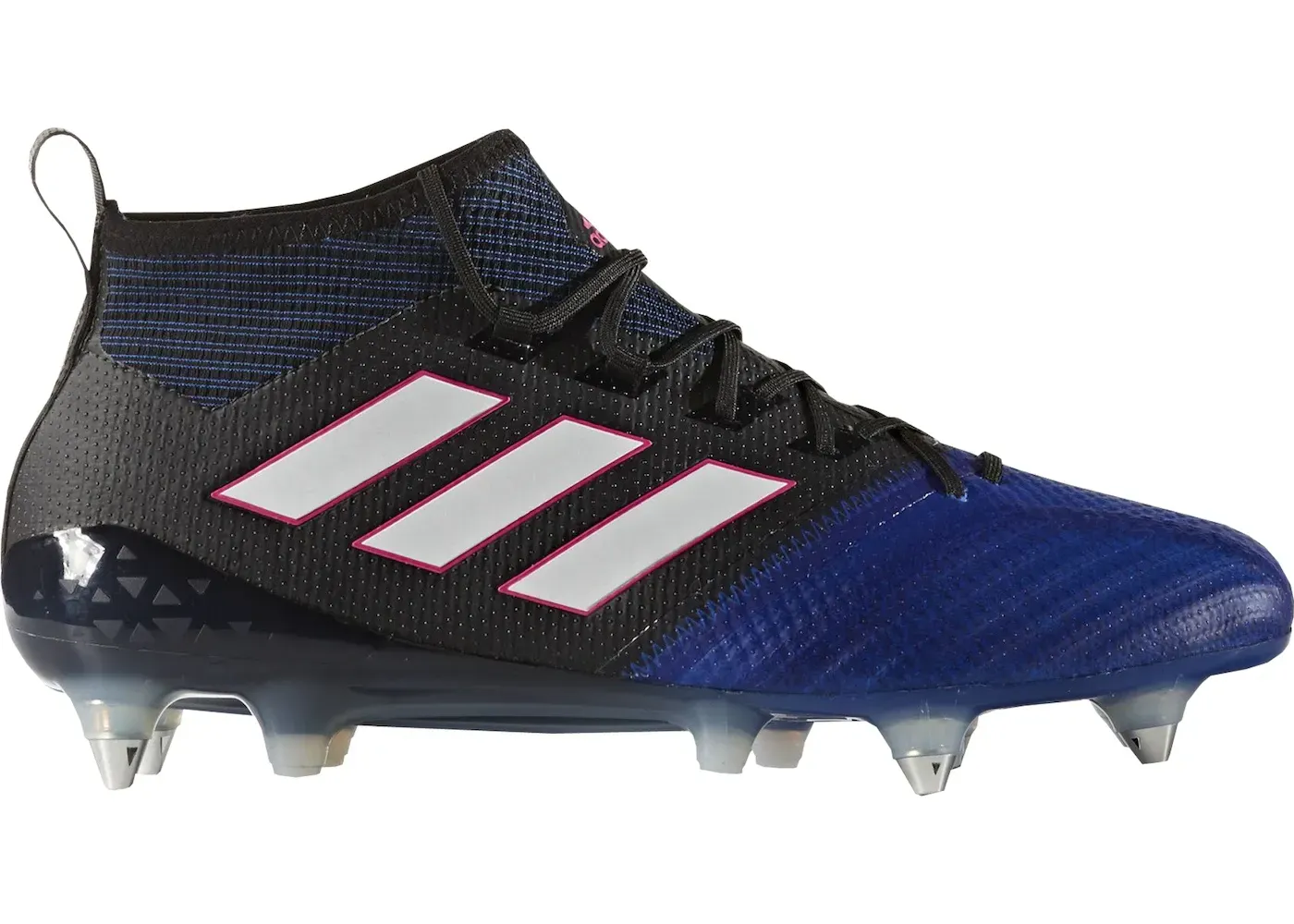 Фото № 1 с приближением к товару «‎adidas Ace 17.1 Primeknit SG Boot Black Blue»