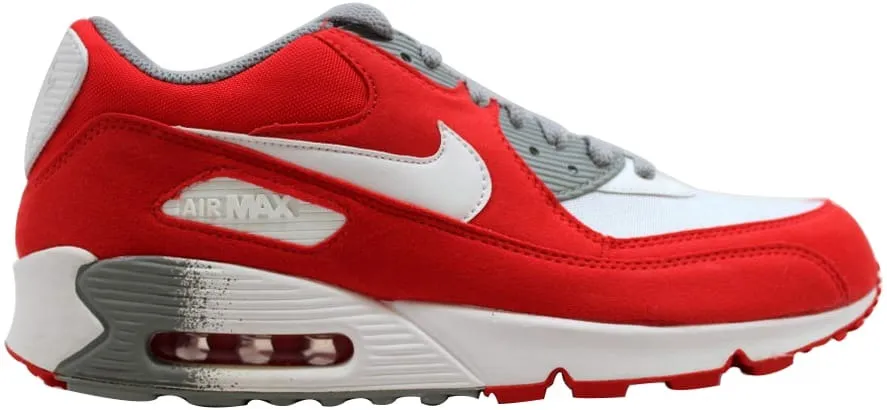 Фото № 1 с приближением к товару «‎Nike Air Max 90 White/White-Challenge Red-Medium Grey »