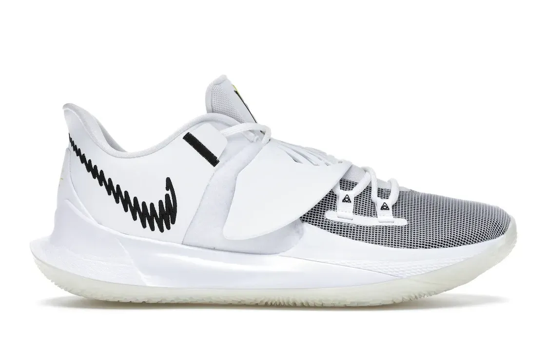 Фото № 1 с приближением к товару «‎Nike Kyrie Low 3 White Black Glow»