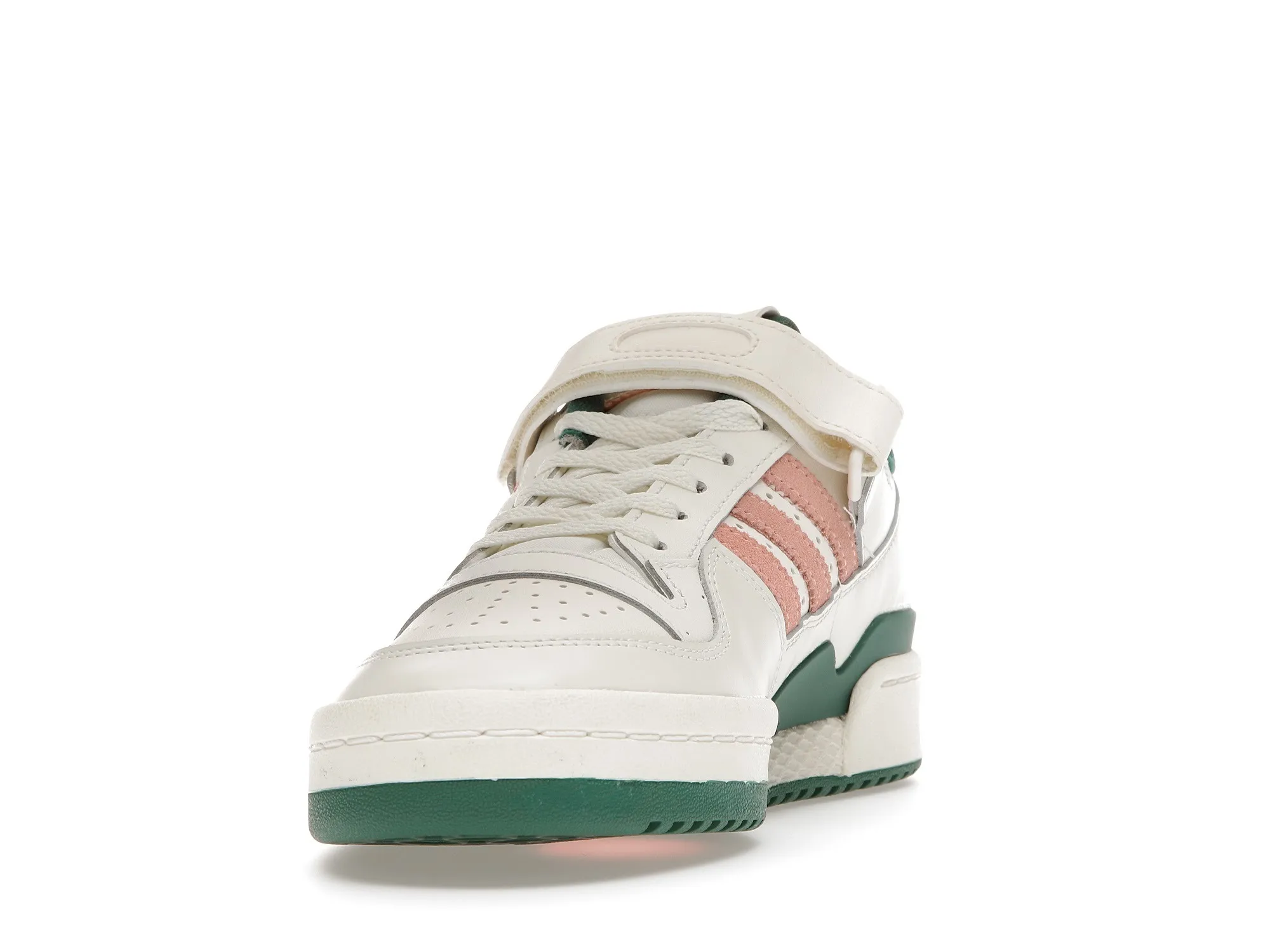 Фото № 4 с приближением к товару «‎adidas Forum 84 Low Off White Green Pink»