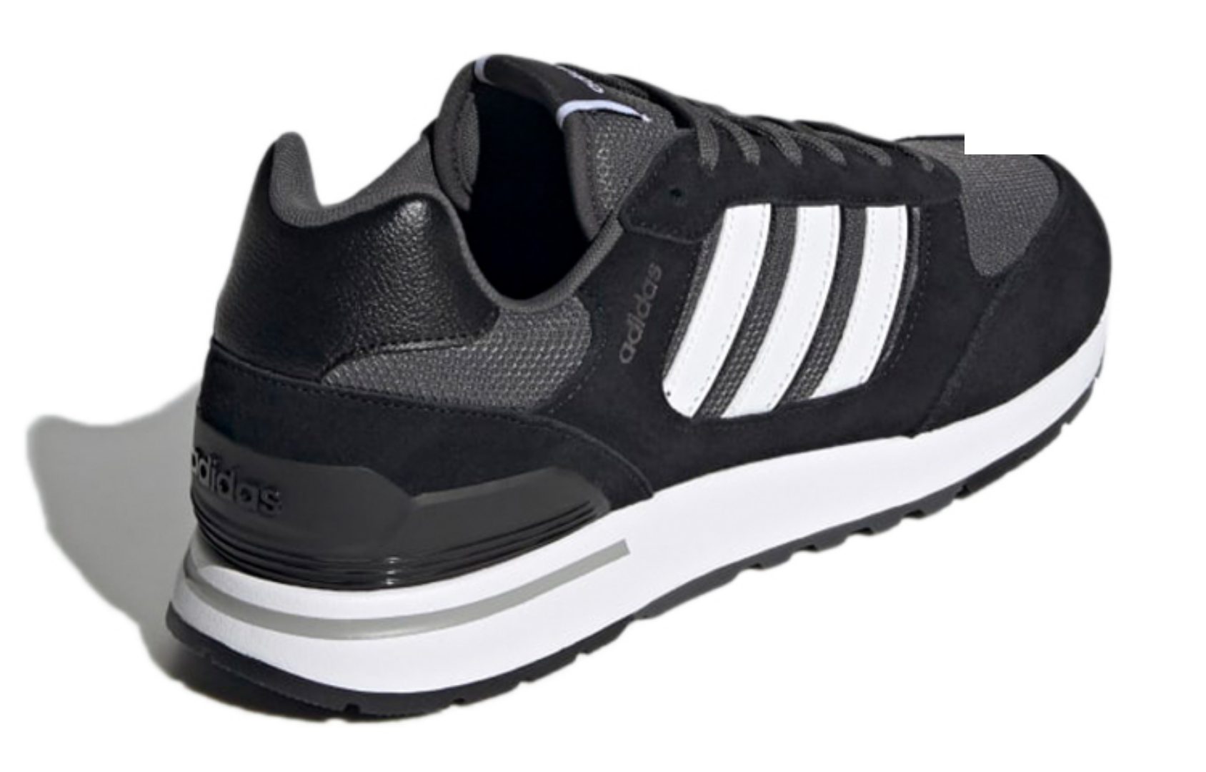 Фото № 4 с приближением к товару «‎adidas neo Run 80s BlackWhiteGrey»