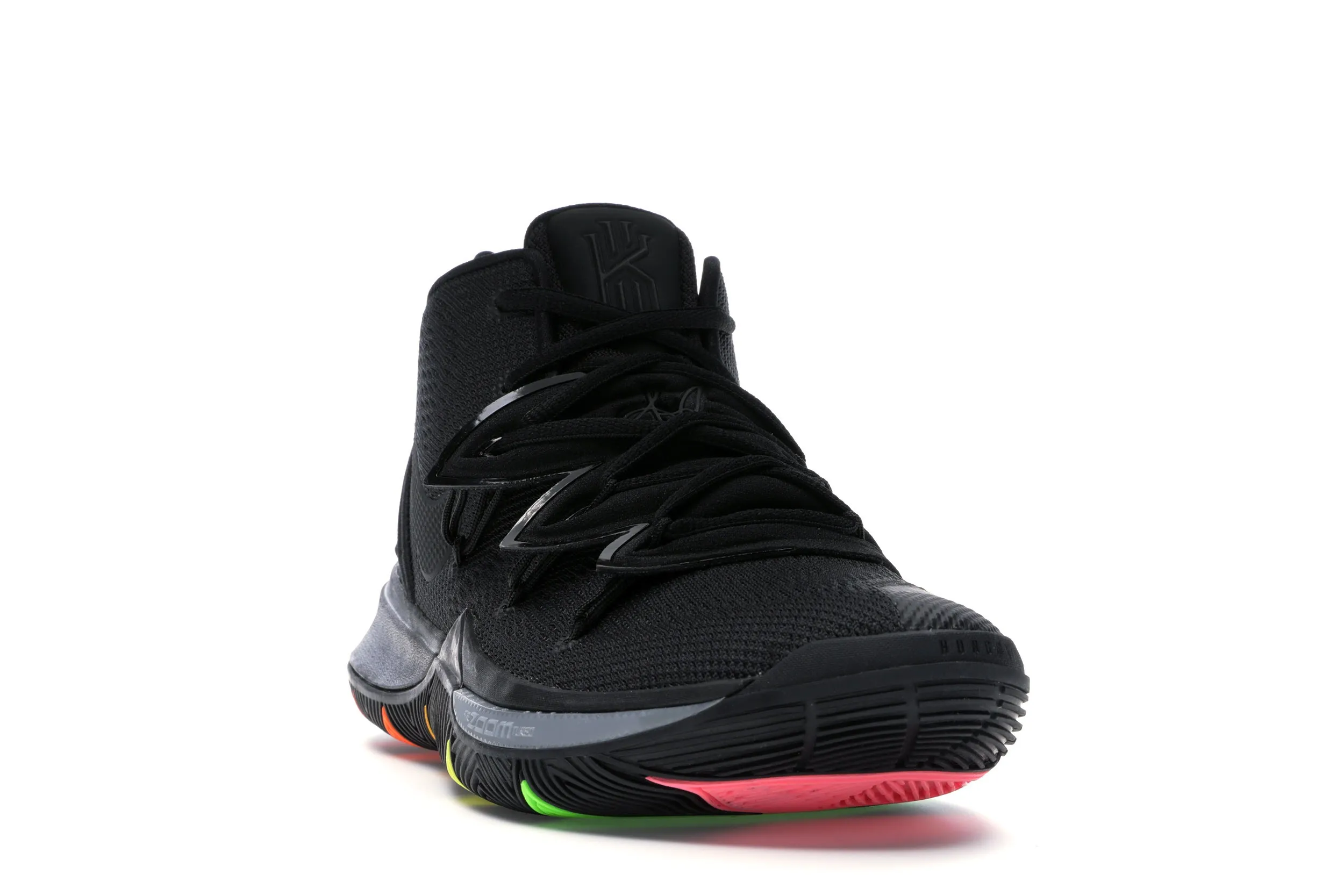 Фото № 4 с приближением к товару «‎Nike Kyrie 5 Black Rainbow Soles»